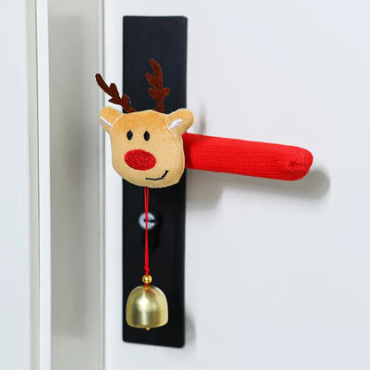 Joyful Jingle Door Handle Covers