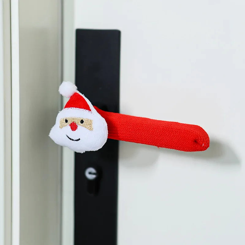 Joyful Jingle Door Handle Covers