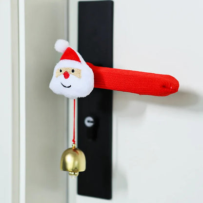 Joyful Jingle Door Handle Covers