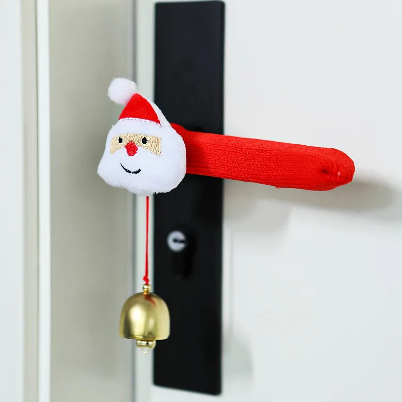 Joyful Jingle Door Handle Covers