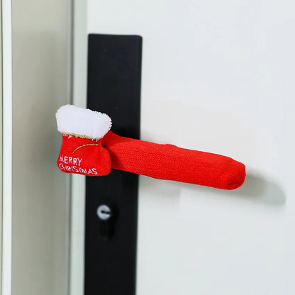 Joyful Jingle Door Handle Covers