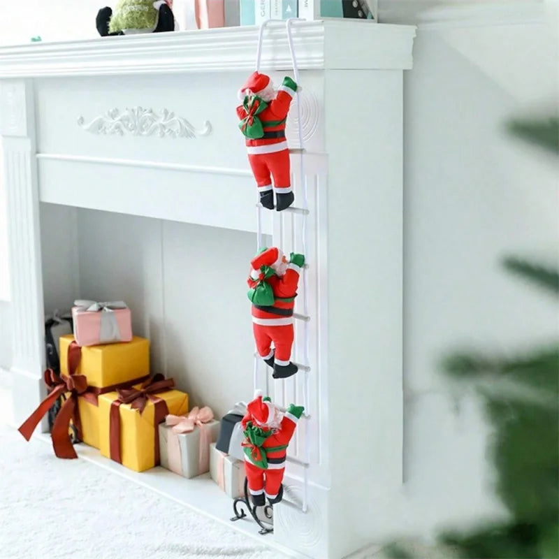 Charming Santa Plush Doll for Christmas Holidays