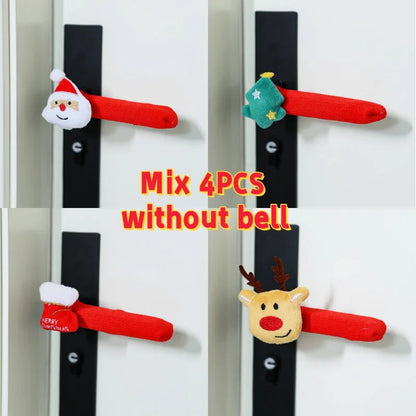 Joyful Jingle Door Handle Covers